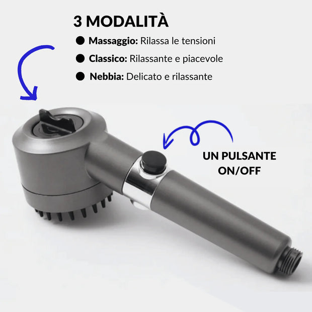 Rugfixx ™ shower shower head with filter